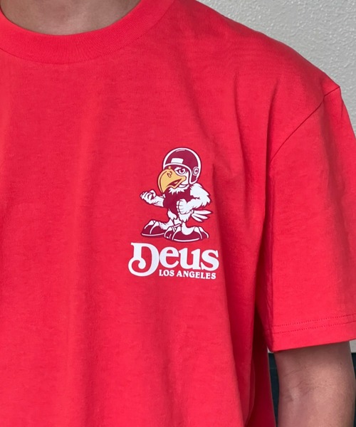 DEUS EX MACHINA(デウスエクスマキナ)の「【DEUS】Raptor Tee ラプターティー(Tシャツ/カットソー・メンズ・ホワイト/レッド・LARGE/MEDIUM/X-LARGE)」の16枚目の写真