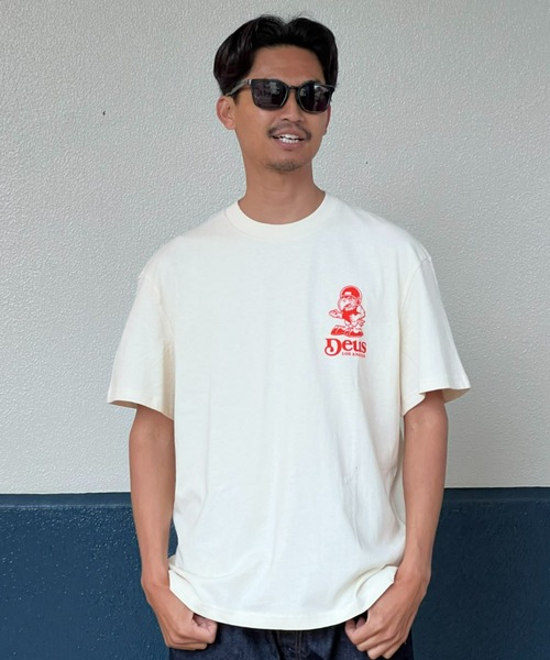 DEUS EX MACHINA(デウスエクスマキナ)の「【DEUS】Raptor Tee ラプターティー(Tシャツ/カットソー・メンズ・ホワイト/レッド・LARGE/MEDIUM/X-LARGE)」の13枚目の写真