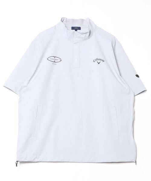 25年最新モデル 完売カラー Callaway 8WAYストレッチ 半袖ブルゾン キャロウェイ（CALLAWAY）（メンズ）ゴルフウェア アウター 8WAY
