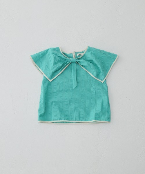unica(ユニカ)の「ウェーブラインピックカラーブラウス(シャツ/ブラウス・キッズ・ブラック/レッド/グリーン・S/XL/M/L)」の16枚目の写真