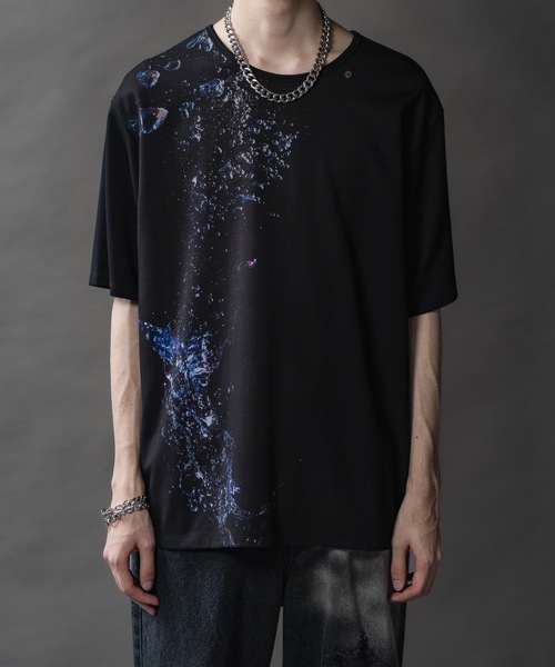 PHILTHEORY（フィルセオリー）の「PHILTECH Inkjet graphic T-shirts/フィルテックインクジェットグラフィックTシャツ（Tシャツ/カットソー・メンズ・ブラック系その他7/ブラック系その他4/ブラック系その他6/ブラック/ブラック系その他2/ブラック系その他/ブラック系その他3/ブラック系その他5・1/2/3）」の9枚目の写真