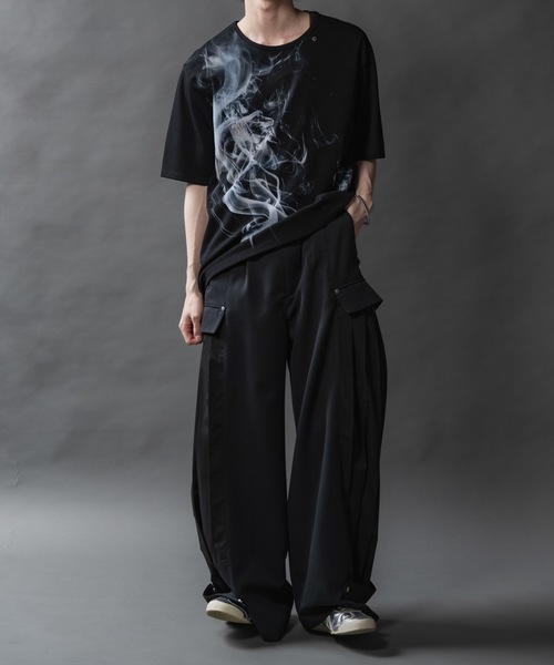 PHILTHEORY（フィルセオリー）の「PHILTECH Inkjet graphic T-shirts/フィルテックインクジェットグラフィックTシャツ（Tシャツ/カットソー・メンズ・ブラック系その他7/ブラック系その他4/ブラック系その他6/ブラック/ブラック系その他2/ブラック系その他/ブラック系その他3/ブラック系その他5・1/2/3）」の16枚目の写真