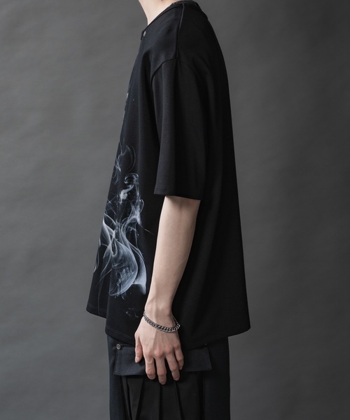 PHILTHEORY（フィルセオリー）の「PHILTECH Inkjet graphic T-shirts/フィルテックインクジェットグラフィックTシャツ（Tシャツ/カットソー・メンズ・ブラック系その他7/ブラック系その他4/ブラック系その他6/ブラック/ブラック系その他2/ブラック系その他/ブラック系その他3/ブラック系その他5・1/2/3）」の15枚目の写真