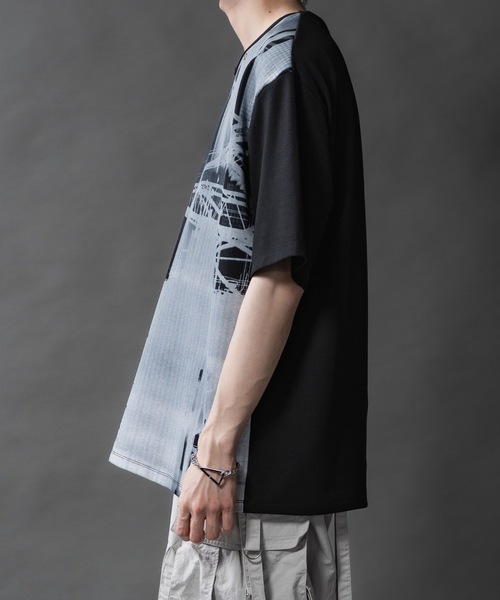 PHILTHEORY（フィルセオリー）の「PHILTECH Inkjet graphic T-shirts/フィルテックインクジェットグラフィックTシャツ（Tシャツ/カットソー・メンズ・ブラック系その他7/ブラック系その他4/ブラック系その他6/ブラック/ブラック系その他2/ブラック系その他/ブラック系その他3/ブラック系その他5・1/2/3）」の20枚目の写真