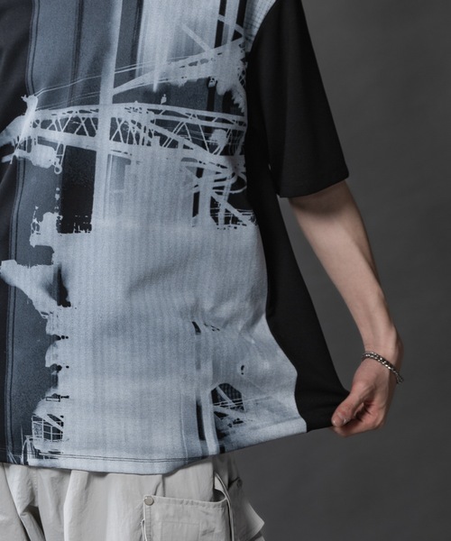 PHILTHEORY（フィルセオリー）の「PHILTECH Inkjet graphic T-shirts/フィルテックインクジェットグラフィックTシャツ（Tシャツ/カットソー・メンズ・ブラック系その他7/ブラック系その他4/ブラック系その他6/ブラック/ブラック系その他2/ブラック系その他/ブラック系その他3/ブラック系その他5・1/2/3）」の21枚目の写真