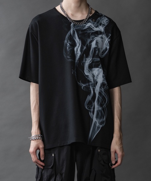 PHILTHEORY（フィルセオリー）の「PHILTECH Inkjet graphic T-shirts/フィルテックインクジェットグラフィックTシャツ（Tシャツ/カットソー・メンズ・ブラック系その他7/ブラック系その他4/ブラック系その他6/ブラック/ブラック系その他2/ブラック系その他/ブラック系その他3/ブラック系その他5・1/2/3）」の22枚目の写真