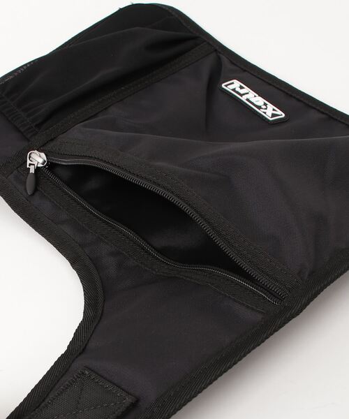 X-girl(エックスガール)の「LIGHTWEIGHT MESSENGER BAG(ショルダーバッグ・レディース・ブラック/グレー・ONE SIZE)」の12枚目の写真