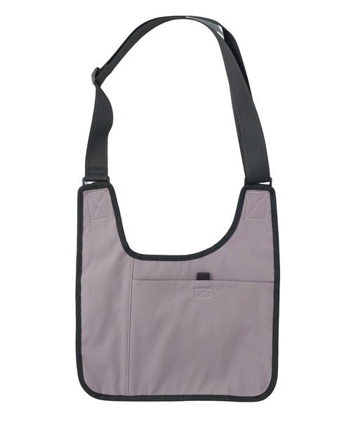 X-girl(エックスガール)の「LIGHTWEIGHT MESSENGER BAG(ショルダーバッグ・レディース・ブラック/グレー・ONE SIZE)」の3枚目の写真