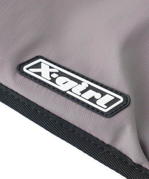 X-girl(エックスガール)の「LIGHTWEIGHT MESSENGER BAG(ショルダーバッグ・レディース・ブラック/グレー・ONE SIZE)」の10枚目の写真