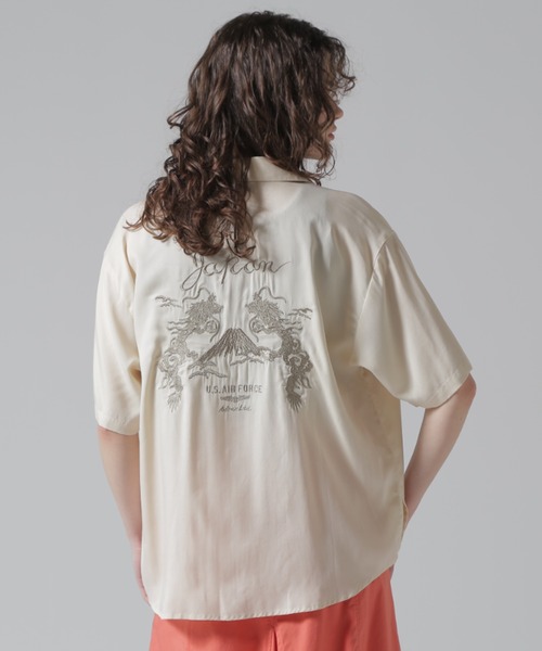 直営店限定》DOUBLE DRAGON SOUVENIR SHIRT/ダブルドラゴン