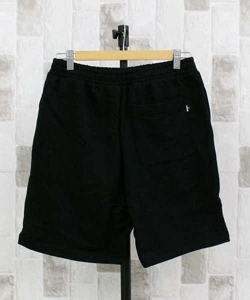 NERDY(ノルディ)の「NERDY ステッチロゴハーフパンツ STITCH LOGO HALF PANTS(スウェットパンツ・メンズ・ピンク/ブラック/クリーム・M/L)」の10枚目の写真