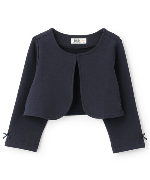 petit main（プティマイン）の「【POLO BCS】ポンチボレロ（カーディガン/ボレロ・キッズ・ネイビー/ライトベージュ・100cm/110cm/80ｃｍ/120cm/130cm/90cm）」の6枚目の写真