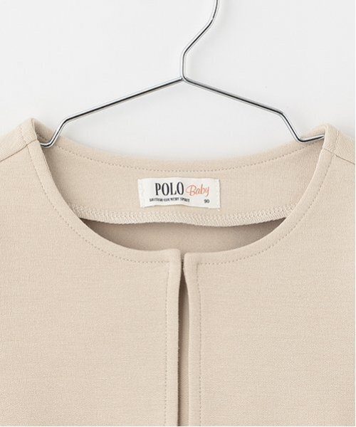 petit main（プティマイン）の「【POLO BCS】ポンチボレロ（カーディガン/ボレロ・キッズ・ネイビー/ライトベージュ・100cm/110cm/80ｃｍ/120cm/130cm/90cm）」の8枚目の写真