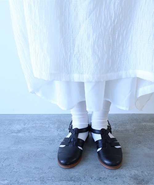 bulle de savon(ビュルデサボン)の「おはなダイヤジャカード ワンピース(ワンピース・レディース・ホワイト/ブラック・FREE)」の8枚目の写真