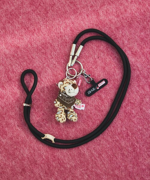 NICI × SMAST バンダナ ぬいぐるみ モバイルストラップ FREAK'S STORE｜NICI x SMAST GLITTER STRAPバンダナ ぬいぐるみ