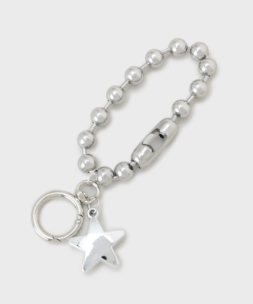 OPAQUE.CLIP（オペークドットクリップ）の「ビッグボールチェーン マルチチャーム（チャーム・レディース・シルバー/シルバー系・00）」の4枚目の写真