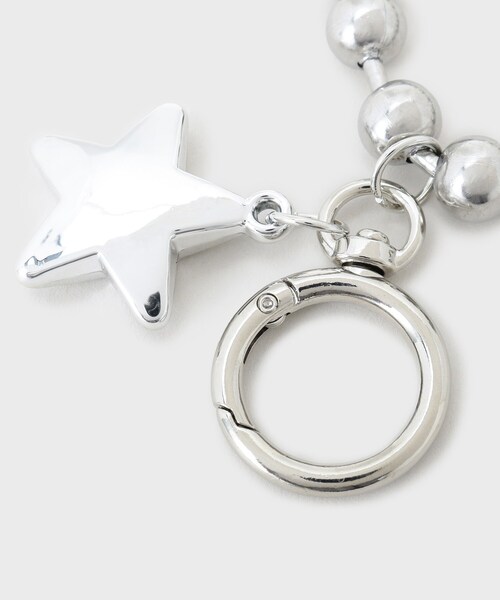 OPAQUE.CLIP（オペークドットクリップ）の「ビッグボールチェーン マルチチャーム（チャーム・レディース・シルバー/シルバー系・00）」の6枚目の写真