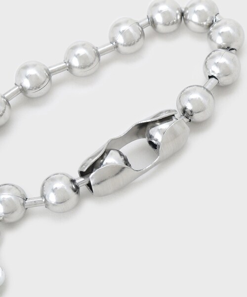 OPAQUE.CLIP（オペークドットクリップ）の「ビッグボールチェーン マルチチャーム（チャーム・レディース・シルバー/シルバー系・00）」の7枚目の写真