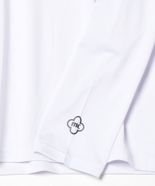 marie claire(マリ・クレール)の「マリ クレール 半袖モックネックアンダーセット(Tシャツ/カットソー・レディース・ブラック/ホワイト・XL/L/M)」の5枚目の写真