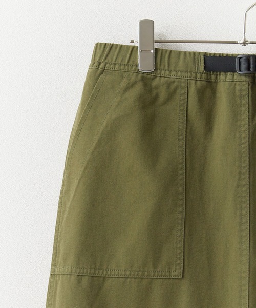 Gramicci（グラミチ）の「Gramicci/グラミチ LONG BAKER SKIRT スカート 2026年春夏（スカート・レディース・ベージュ/ネイビー/ライトカーキ/ブラック/オリーブ・S/M/L）」の19枚目の写真