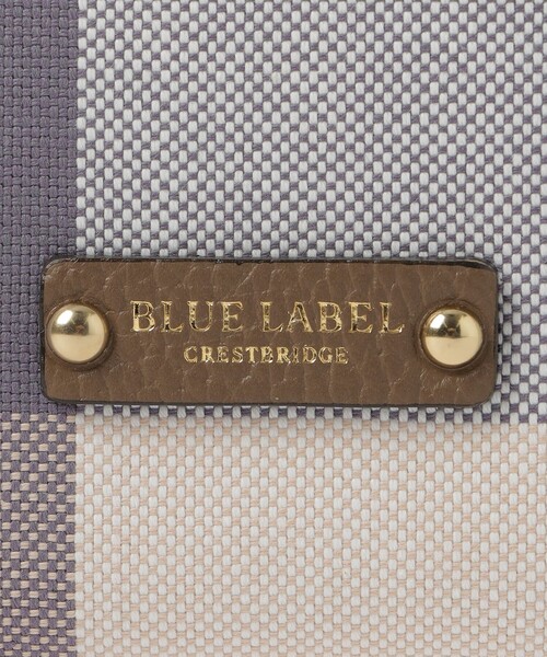 BLUE LABEL CRESTBRIDGE（ブルーレーベルクレストブリッジ）の「クレストブリッジチェックキャンバススクエアミニトート（ハンドバッグ・レディース・グリーン系その他/レッド系その他・FREE）」の8枚目の写真