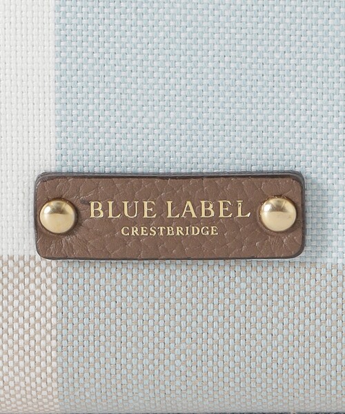 BLUE LABEL CRESTBRIDGE（ブルーレーベルクレストブリッジ）の「クレストブリッジチェックキャンバススクエアミニトート（ハンドバッグ・レディース・グリーン系その他/レッド系その他・FREE）」の15枚目の写真