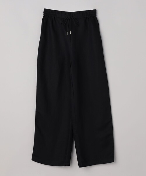 coen（コーエン）の「接触冷感リネンレーヨンワイドパンツ（WEB限定サイズ）（スラックス・レディース・ブラック/オリーブ/ベージュ/コバルトブルー・S/M/L/XL）」の11枚目の写真