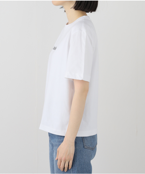 Calvin Klein Jeans（カルヴァンクラインジーンズ）の「Calvin Klein Jeans / カルバン クライン ジーンズSS RLXD STANDARD LOGO CREWNK TEE（Tシャツ/カットソー・レディース・ブラック/ホワイト・SMALL）」の20枚目の写真