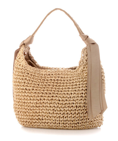 cache cache（カシュ カシュ）の「カシュカシュ cachecache / 下がりグログランクロッシェ2wayミニトート（かごバッグ・レディース・ブラック/グレー/マスタード/グリーン/ブラウン・FREE）」の22枚目の写真