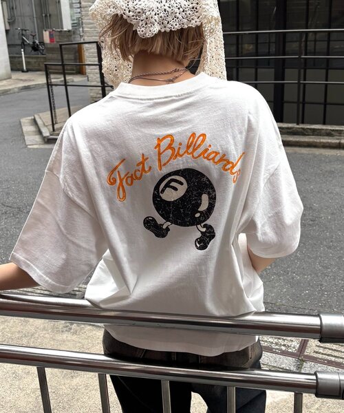tシャツ 「WEB限定/2サイズ」COOPER FACTビリヤードロゴTEE レディース メンズ WEB限定/2サイズ】COOPER FACTビリヤードロゴTEE（Tシャツ