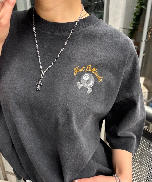 WHO'S WHO gallery（フーズフーギャラリー）の「【WEB限定/2サイズ】COOPER FACTビリヤードロゴTEE（Tシャツ/カットソー・レディース・ブラック/チャコールグレー/ホワイト・MEDIUM/LARGE）」の21枚目の写真