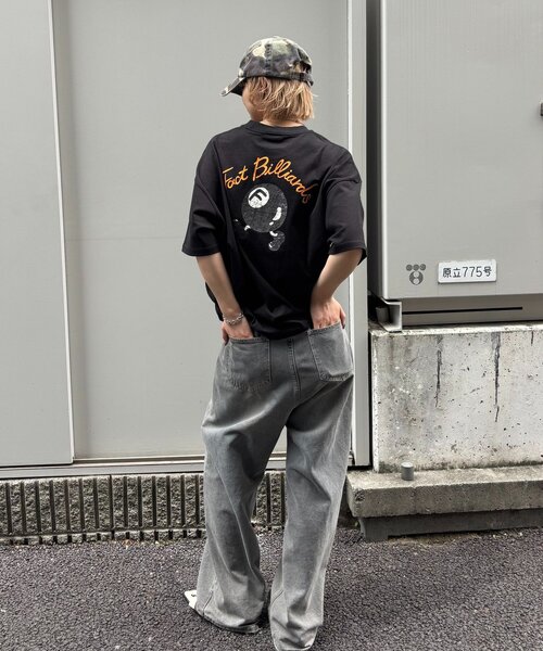 WHO'S WHO gallery（フーズフーギャラリー）の「【WEB限定/2サイズ】COOPER FACTビリヤードロゴTEE（Tシャツ/カットソー・レディース・ブラック/チャコールグレー/ホワイト・MEDIUM/LARGE）」の10枚目の写真