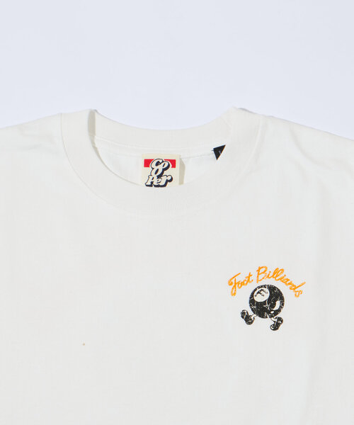 WHO'S WHO gallery（フーズフーギャラリー）の「【WEB限定/2サイズ】COOPER FACTビリヤードロゴTEE（Tシャツ/カットソー・レディース・ブラック/チャコールグレー/ホワイト・MEDIUM/LARGE）」の12枚目の写真