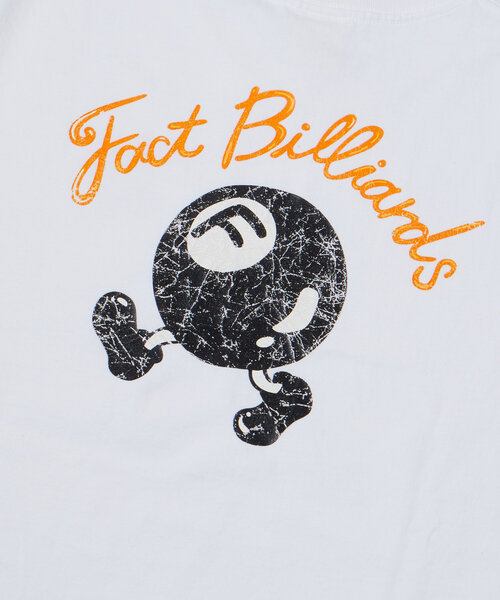 WHO'S WHO gallery（フーズフーギャラリー）の「【WEB限定/2サイズ】COOPER FACTビリヤードロゴTEE（Tシャツ/カットソー・レディース・ブラック/チャコールグレー/ホワイト・MEDIUM/LARGE）」の14枚目の写真