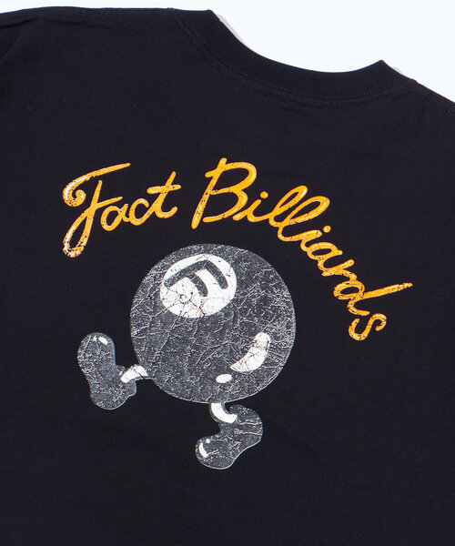 WHO'S WHO gallery（フーズフーギャラリー）の「【WEB限定/2サイズ】COOPER FACTビリヤードロゴTEE（Tシャツ/カットソー・レディース・ブラック/チャコールグレー/ホワイト・MEDIUM/LARGE）」の6枚目の写真