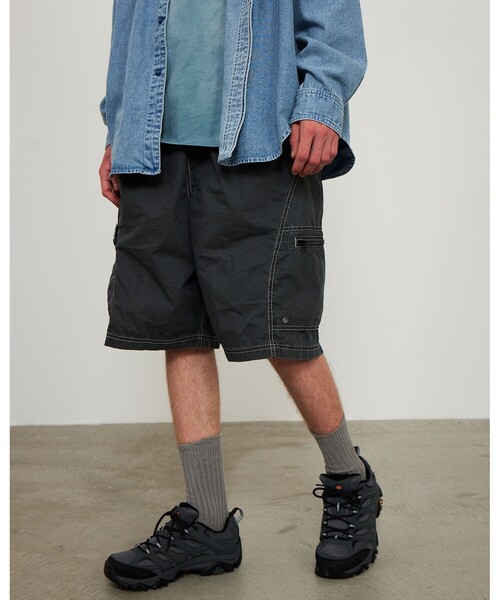 BEAMS(ビームス)の「BEAMS / フェード テック ショーツ(その他パンツ・メンズ・ブラック/オリーブ・S/M/L/XL)」の1枚目の写真