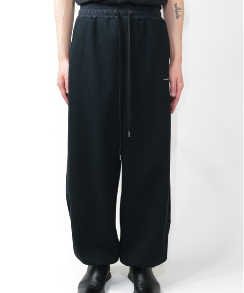 elephant TRIBAL fabrics(エレファントトライバルファブリックス)の「elephant TRIBAL fabrics Modern Thermal Wide Pants(その他パンツ・メンズ・グレー/ブラック・SMALL/MEDIUM)」の9枚目の写真