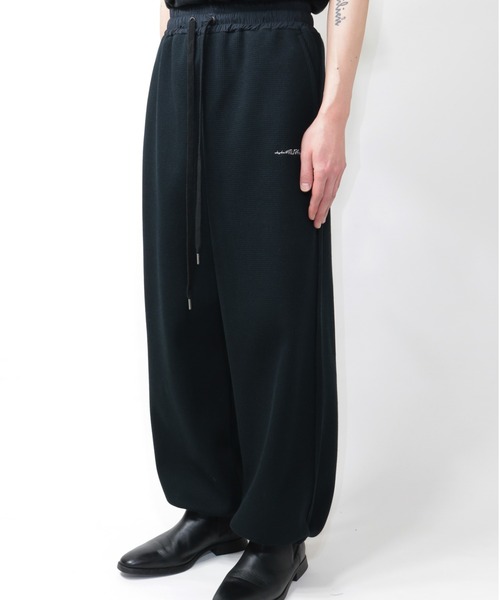 elephant TRIBAL fabrics(エレファントトライバルファブリックス)の「elephant TRIBAL fabrics Modern Thermal Wide Pants(その他パンツ・メンズ・グレー/ブラック・SMALL/MEDIUM)」の10枚目の写真