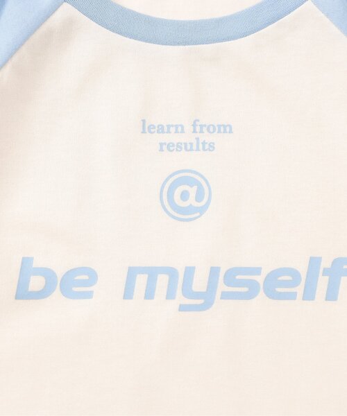 algy(アルジー)の「クロップドラグラン半袖T(Tシャツ/カットソー・キッズ・オフホワイト/サックスブルー/ブラック・MEDIUM/SMALL/X-SMALL/XX-SMALL)」の15枚目の写真