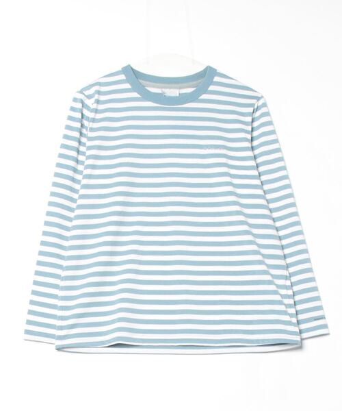 Columbia(コロンビア)の「コロンビア ウィメンズクレストトゥーフォレストロングスリーブクルー(Tシャツ/カットソー・レディース・サックスブルー/サンドグレー/ブルー系その他・M/L/XL/S)」の2枚目の写真