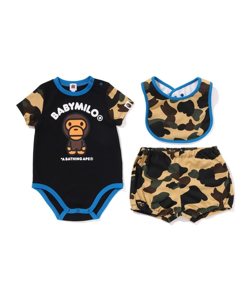 1ST CAMO BABY MILO BABY GIFT SET（ベビーギフト）｜A BATHING APE
