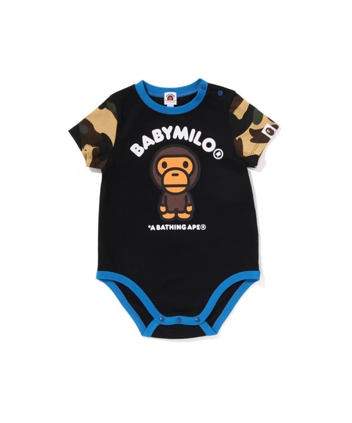 A BATHING APE（アベイシングエイプ）の「1ST CAMO BABY MILO BABY GIFT SET（ベビーギフト・キッズ・イエロー/グリーン・70/80）」の6枚目の写真