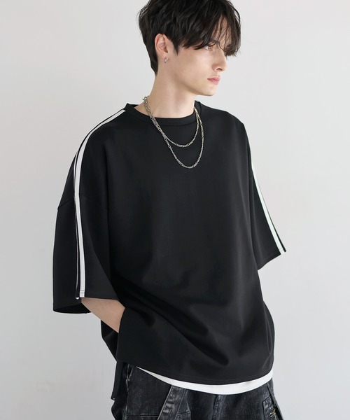 限定] 14SGC 吸汗速乾 ストレッチ トレーナー ビッグシルエット M