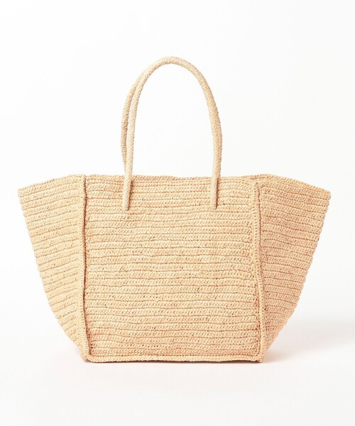 まゆMAISON N.H PARIS / AVRIL トートバッグ MAISON N.H PARIS [メゾンエヌアッシュパリ] - Avril raffia