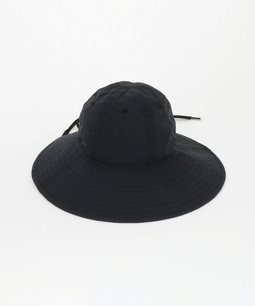 NEW ERA(ニューエラ)の「【別注】<NEW ERA>ナイロン つば広 ハット(ハット・レディース・ベージュ/ブラック・FREE)」の14枚目の写真
