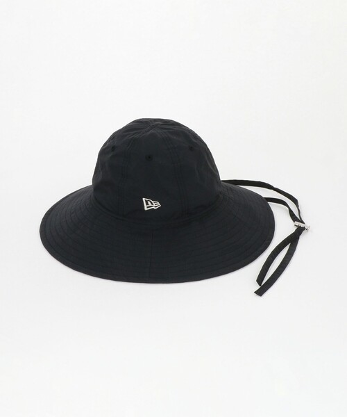 NEW ERA(ニューエラ)の「【別注】<NEW ERA>ナイロン つば広 ハット(ハット・レディース・ベージュ/ブラック・FREE)」の15枚目の写真
