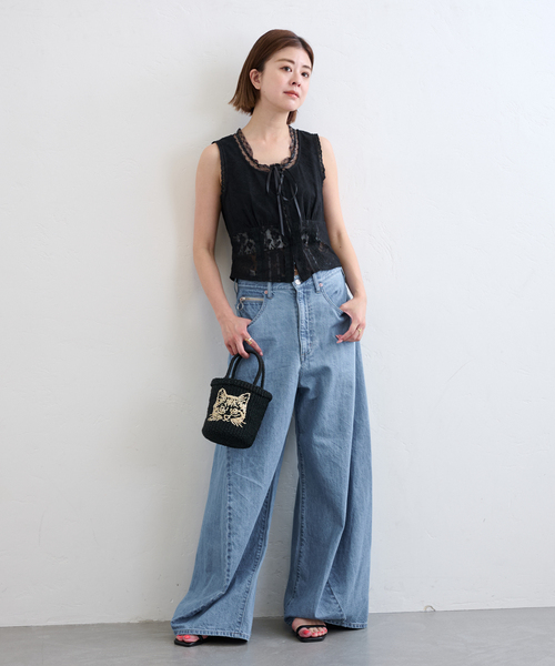 U by SPICK&SPAN（ユーバイスピックアンドスパン）の「メッシュレース