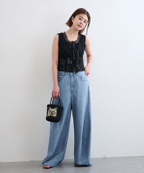U by SPICK&SPAN（ユーバイスピックアンドスパン）の「メッシュレース