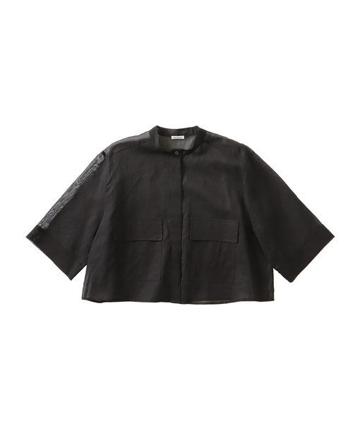 DRESSLAVE（ドレスレイブ）の「sheer cotton short shirt(シアー 