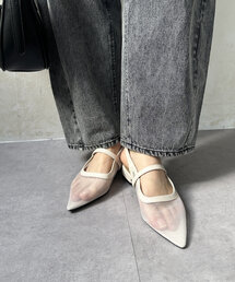 Thevon | シアーメッシュミュール(サンダル)